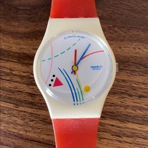 1987 Vintage Nikolai Swatch Watch